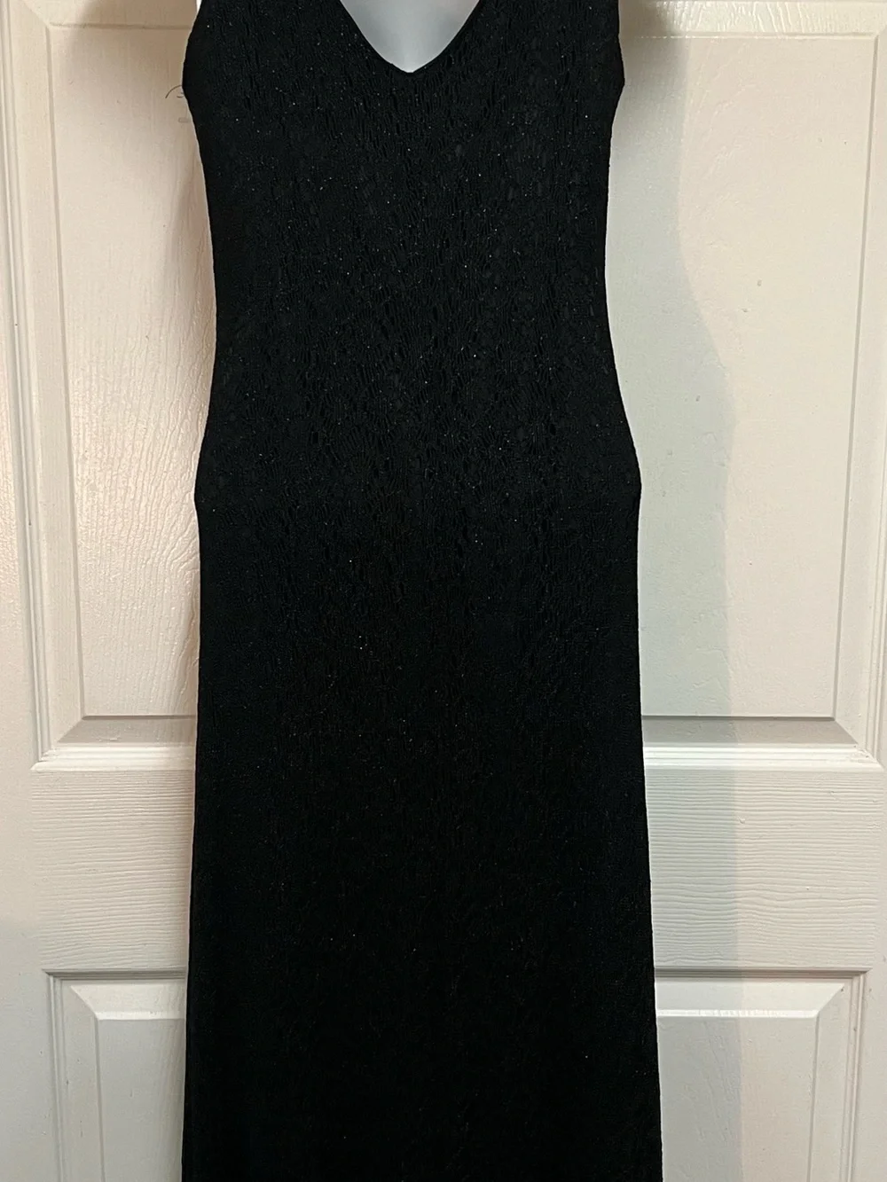 Harlow Petite Black Lace Overlay Dress